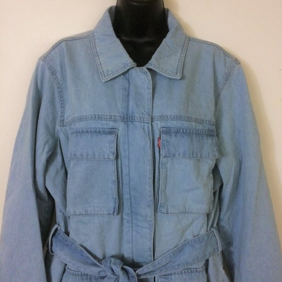 Levi's Denim Shirt Jacket 1X - Picture 8 of 16